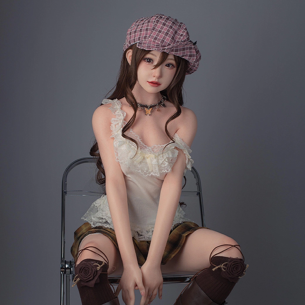 148cm (4ft10) B-Cup Realistic Detail Silicone Sex Doll Rina, ROS Head #112B